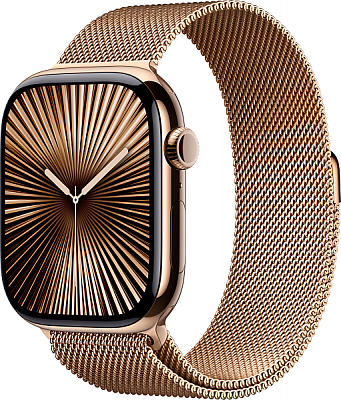 Смарт-часы Apple Watch Series 10, 42 мм цвет Gold