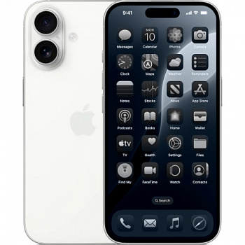 Смартфон Apple iPhone 16 Plus 512 ГБ белый